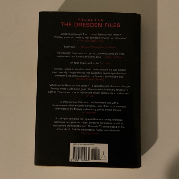 Turn Coat by Jim Butcher hardcover book - Picture 3 of 3